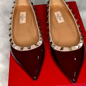 Valentino studded flat. SOLD 🎀